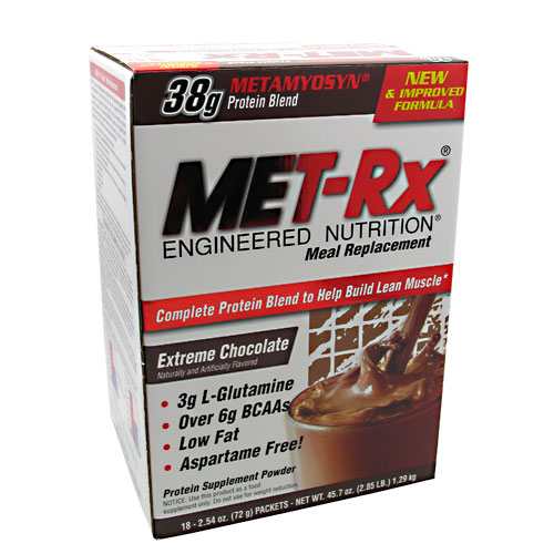 (image for) Meal Replacement Protein Powder Extreme Chocolate 18 Pack